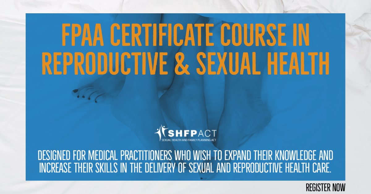 FPAA Certificate Course in Reproductive & Sexual Health