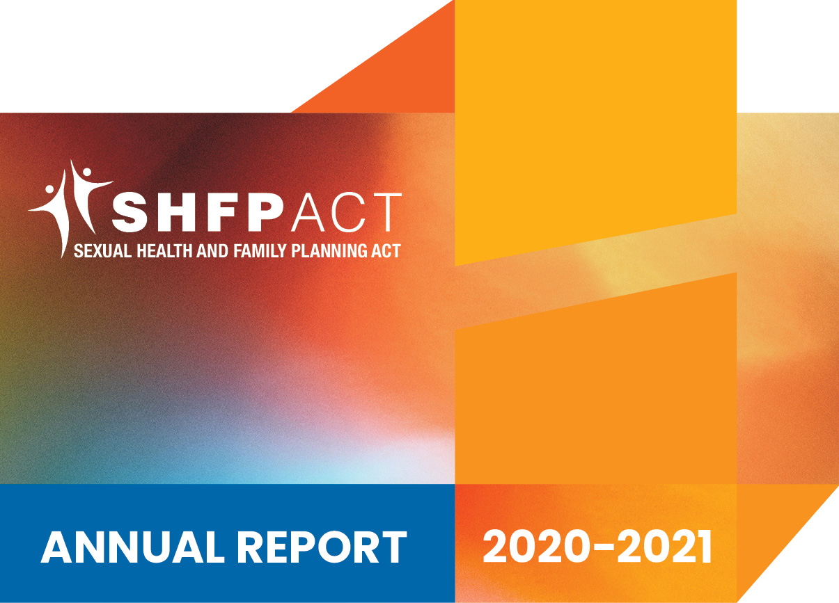 SHFPACT 2020-2021 Annual Report Cover Image